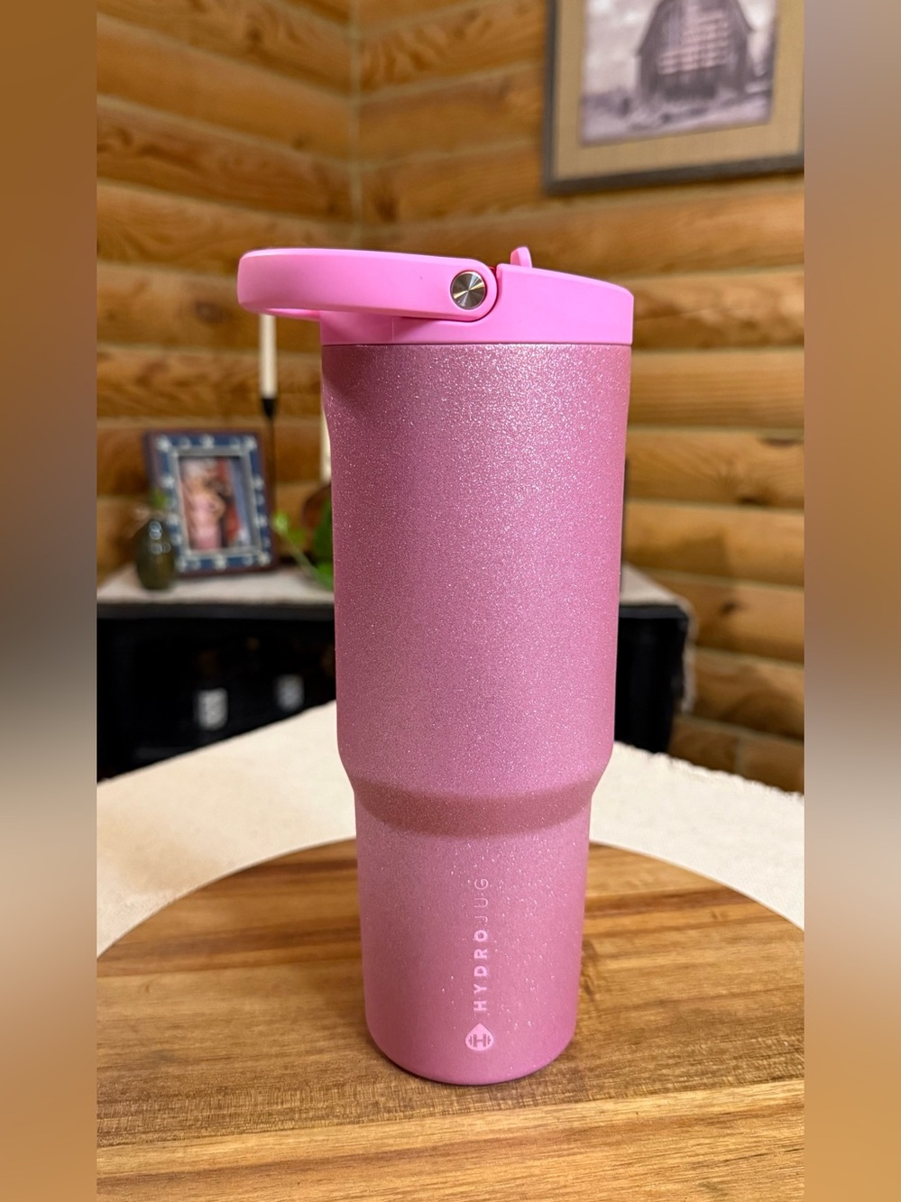 PRETTY IN PINK HydroJug 32oz Sport Water Bottle